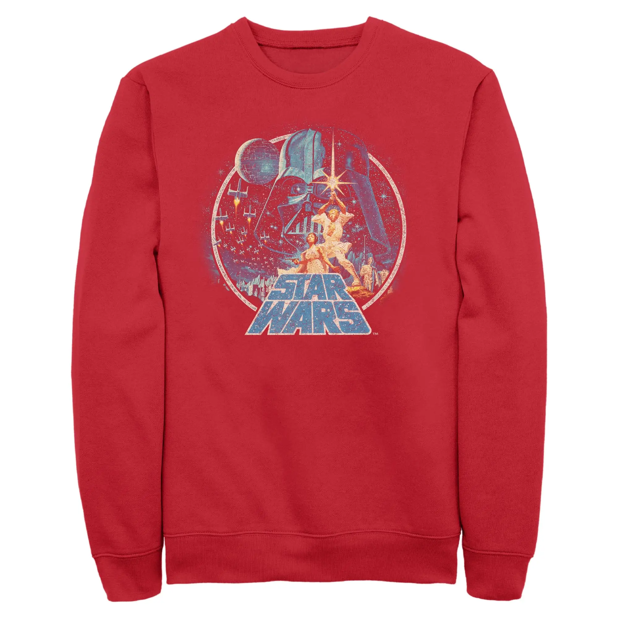 Men's Star Wars Victory Scene Graphic Sweatshirt, Stylish Casual Menswear Top