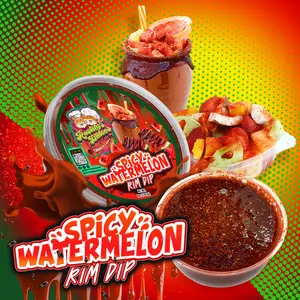 Spicy Watermelon Rim Dip – A Chamoy Flavor Explosion for Your Snacks and Drinks!