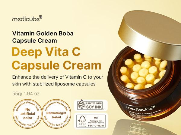 [medicube] Clear & Glow on a Budget SET | Glutathione Glow Milky Toner, Vita C Toner Pads, Vita C Capsule Cream, Kojic Acid Turmeric Gel Mask