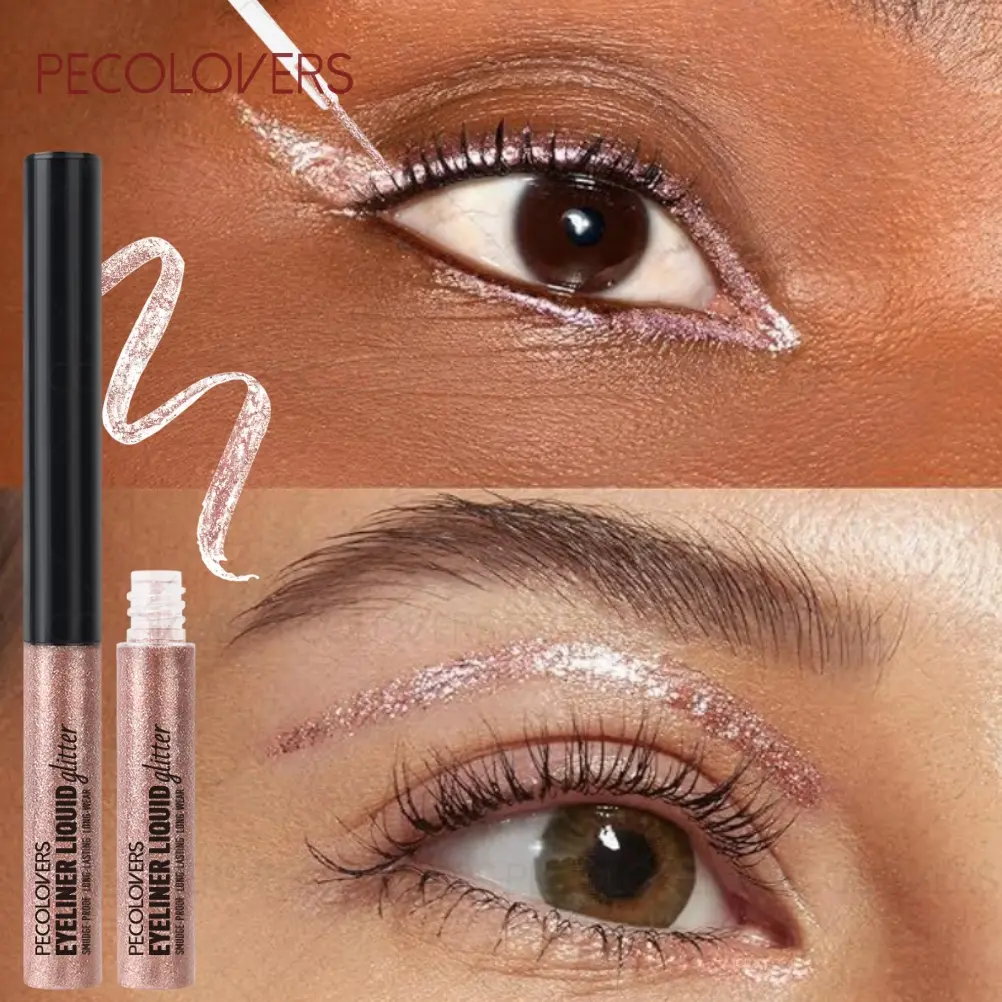 1PC Liquid Bright-Colored Eyeliner - Long-lasting, Waterproof, Suitable for Christmas and Music Festivals, Create A Variety of Beautiful Eye Makeup Look