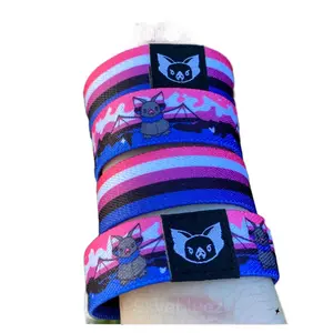 Genderfluid Bat Bracelet - Pride Elastic Wristband (only one included)