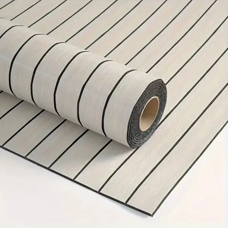 Lattice wall panels, wood grain wallpaper, Peel and stick wallpaper, self-adhesive 3D wallpaper, PVC waterproof wall panels, cuttable and easy to install, living room walls, Interior walls, TV background wall decoration, size 118.1 inches * 15.7 inches