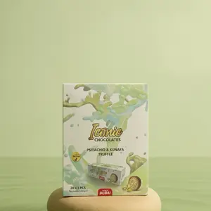 Pistachio & Kunafa truffle box