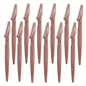 12pcs Eyebrow Razor and Face Razor Set for Women & Men, Eyebrow Shaping Kit, Precision Brow Grooming Tool Kit, Durable Facial Care Essentials