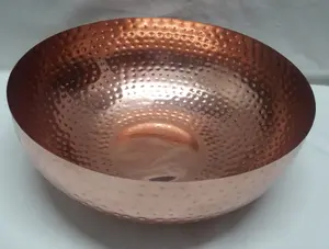 Copper Plated Iron Bowl