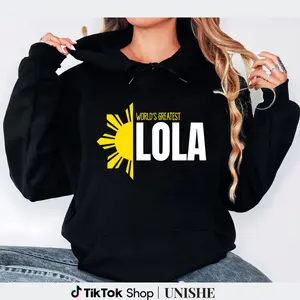 Filipino Grandma World's Greatest Hoodie – Long Sleeve Sweatshirt from Philippines