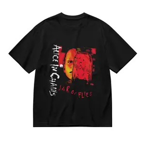 Alice In Chains Jar of Flies Album T-Shirt, 90s Grunge Rock Graphic Tee, Retro Band Casual Cotton Shirt, Music Fan Vintage Top