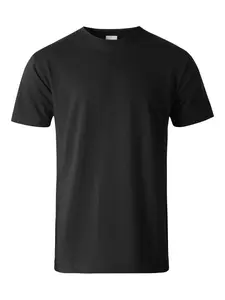 Mens Essential Crew Neck Short Sleeve T Shirt 2XL-5XL