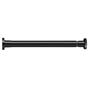 Wall-Mounted Extendable Rod, No-Drill Clothes Rack, Curtain Holder, Stainless Steel Bath Curtain Rod, Closet Support Pole