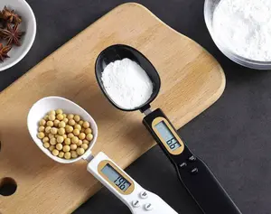 Digital Measuring Spoon 0.1-500g - LCD Kitchen Tool - Precise Cooking Utensil LED Digital Digital Kitchen Scale Spoon with LCD Measure