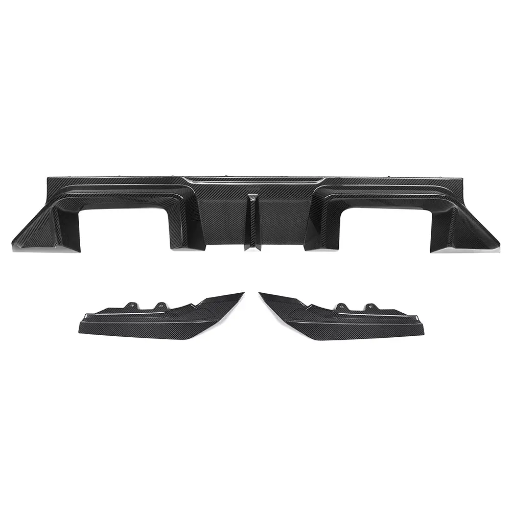 M2 G87 SQ-B Style Dry Carbon Fiber Rear Diffuser