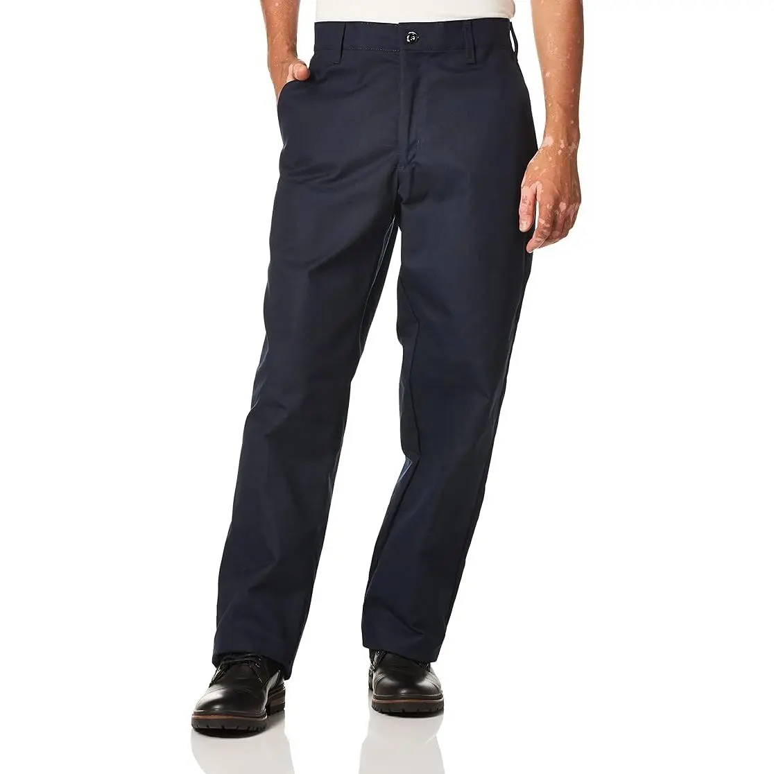 Red Kap Men's Work N Motion Straight Leg Utility Pants - Easy Fit, Garage-Ready, Durable Poly-Cotton Blend with Memory Stretch Yarns, Breathable, Stain-Resistant, Easy Clean & Press, Wrinkle-Free, Zip-Accented Functional Menswear Bottoms, Machine Washable