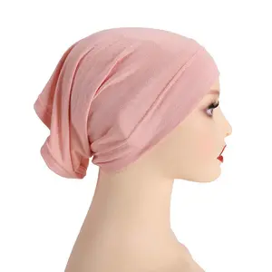 Muslims Women's Hijab Cap Cotton Under Scarf Inner Caps Hijabi