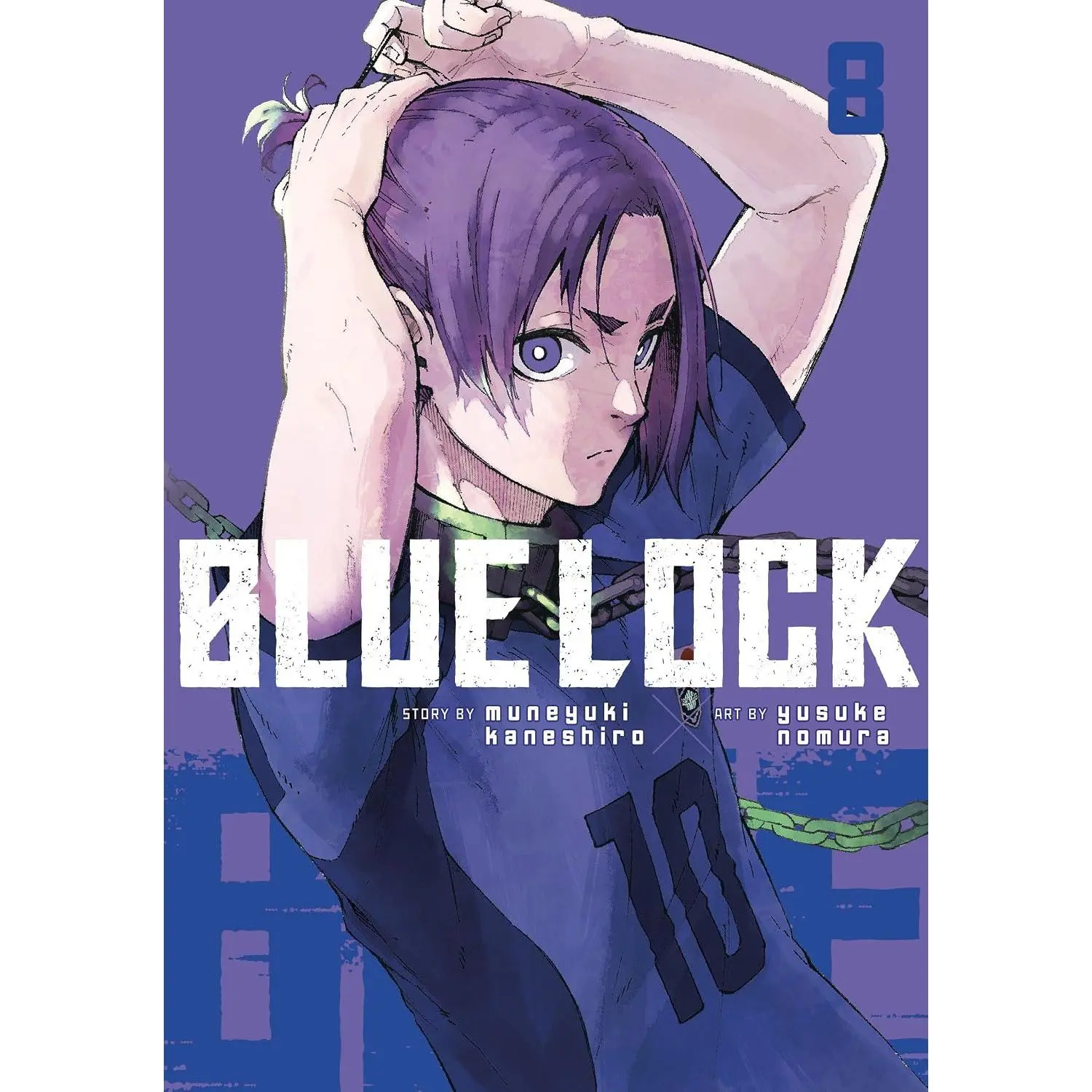 Blue Lock Manga Vol. 8 Comic Book, Collectible Entertainment Merchandise