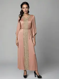 New Beading Diamond Party Dress Lace Long Robe