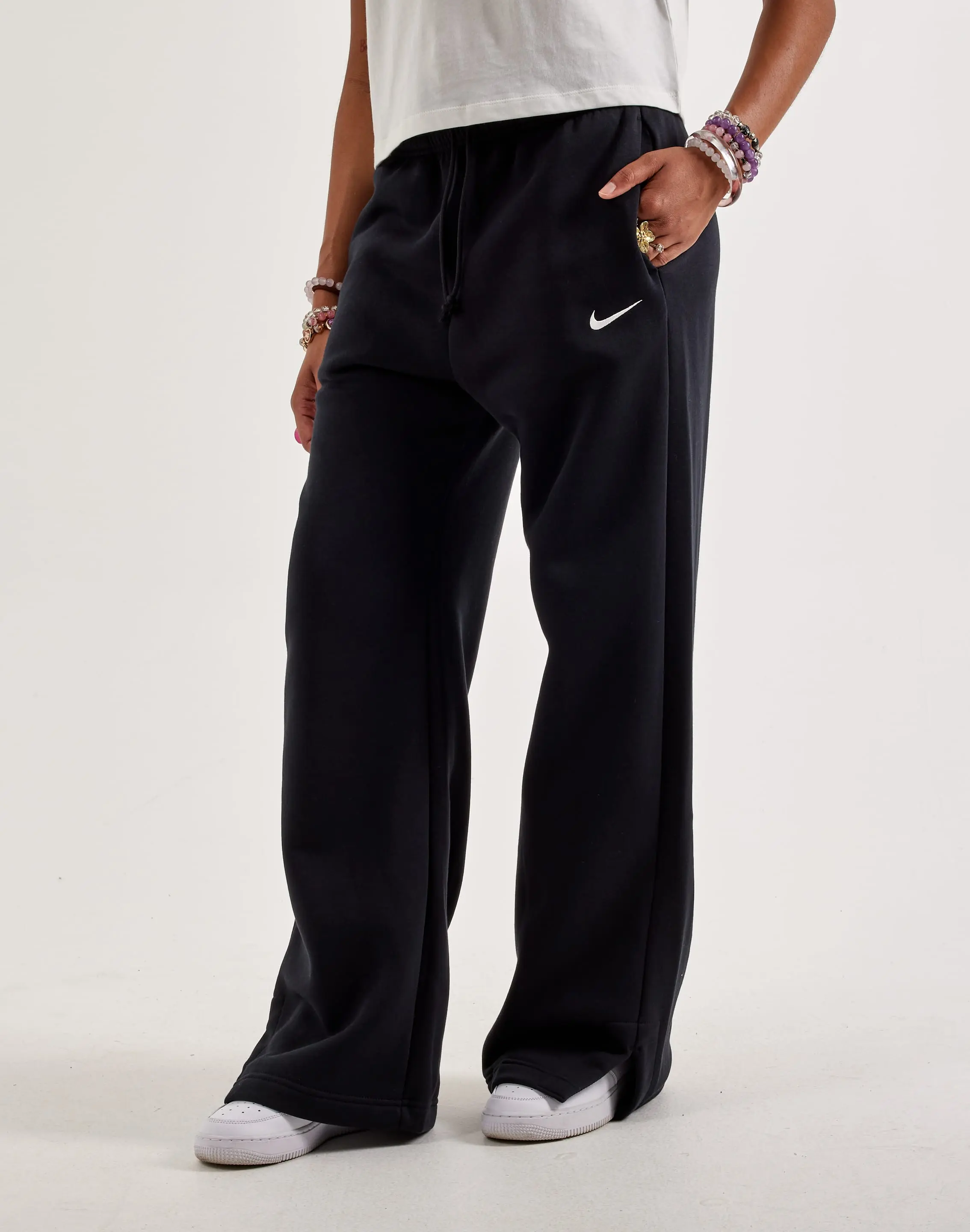 Womens Nike Phoenix Fleece High-Waisted Sweatpants