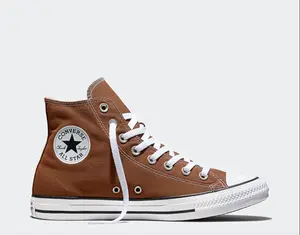 Converse Chuck Taylor All-Star Unearthed Brown Canvas High-Top Sneakers Men Women Unisex | Brown Converse High Tops | Classic Canvas Casual Shoes