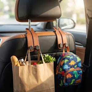 Luxury Faux Leather Headrest Hooks Car Seat Back Organizer for Bags Purses & Groceries Stylish & Functional Custom Fit Rogue All Weather Floor Mats Long Lasting Hidden Cricket Prank Noisemaker