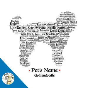 Doodle Dog with FREE Dog’s Name + Giftwrap