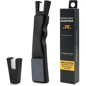 Ice Skate Sharpener, Handheld Ceramic  Sharpening Tool with Honing Stone for Hockey Skates