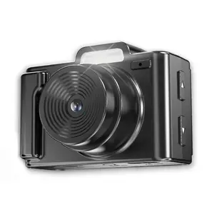 Keychain Camera, Mini HD Battery Powered Camera with Flash & 6 Color Modes, USB Rechargeable Camera for Boys & Girls, Memory Collecting Camera, Compact Camera