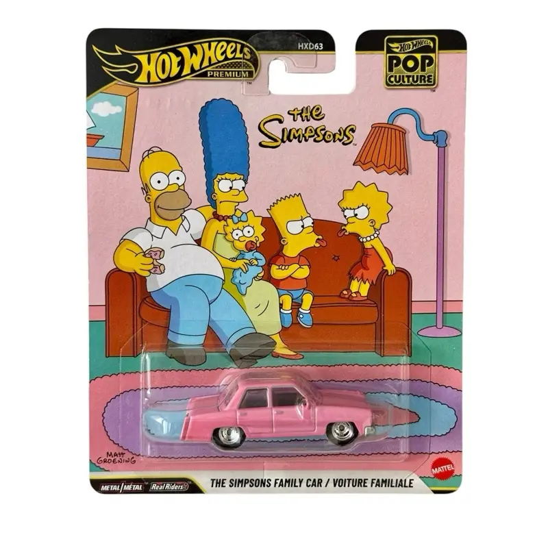 Hot Wheels Premium Pop Culture Pink Family Car 1:64 Diecast Car