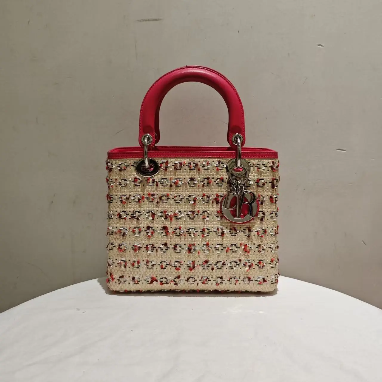 Pre-owned Dior raffia tote bags Lady Bag