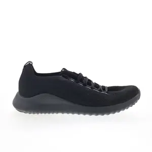 Aetrex Carly AS110 Womens Black Synthetic Lace Up Lifetsyle Sneakers Shoes