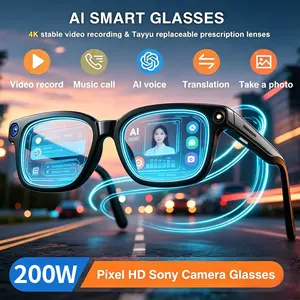 Smart Bluetooth Calling Glasses, Polarized Anti-blue Light UV400 Sun Protection, Unisex Eyeglass Headphones for Driving & Outdoor Sports Wearable