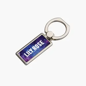 Personalized Rectangle Galaxy Mobile Phone Ring Holder