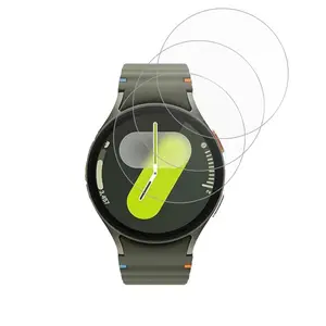 3-Pack   Screen Protector compatible with Samsung Galaxy Watch 7, 6, 5, 4 (44mm) [Tempered Glass]  9H Hardness