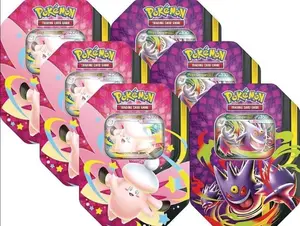 Pokemon TCG: Mega Moonlit Tin Bundle - Gengar & Clefable (2 Tins)