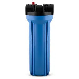 Aquasure Fortitude Series High Flow Housing and CAP - Blue, 10in and 3/4" NPT