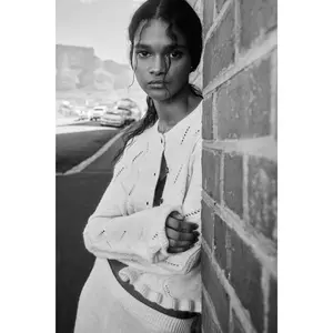 H&M Pointelle-knit cardigan