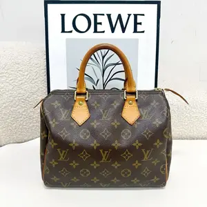 Pre-owned Auth Louis Vuitton Speedy 25 Monogram Canvas Handbag X317 26.05.06