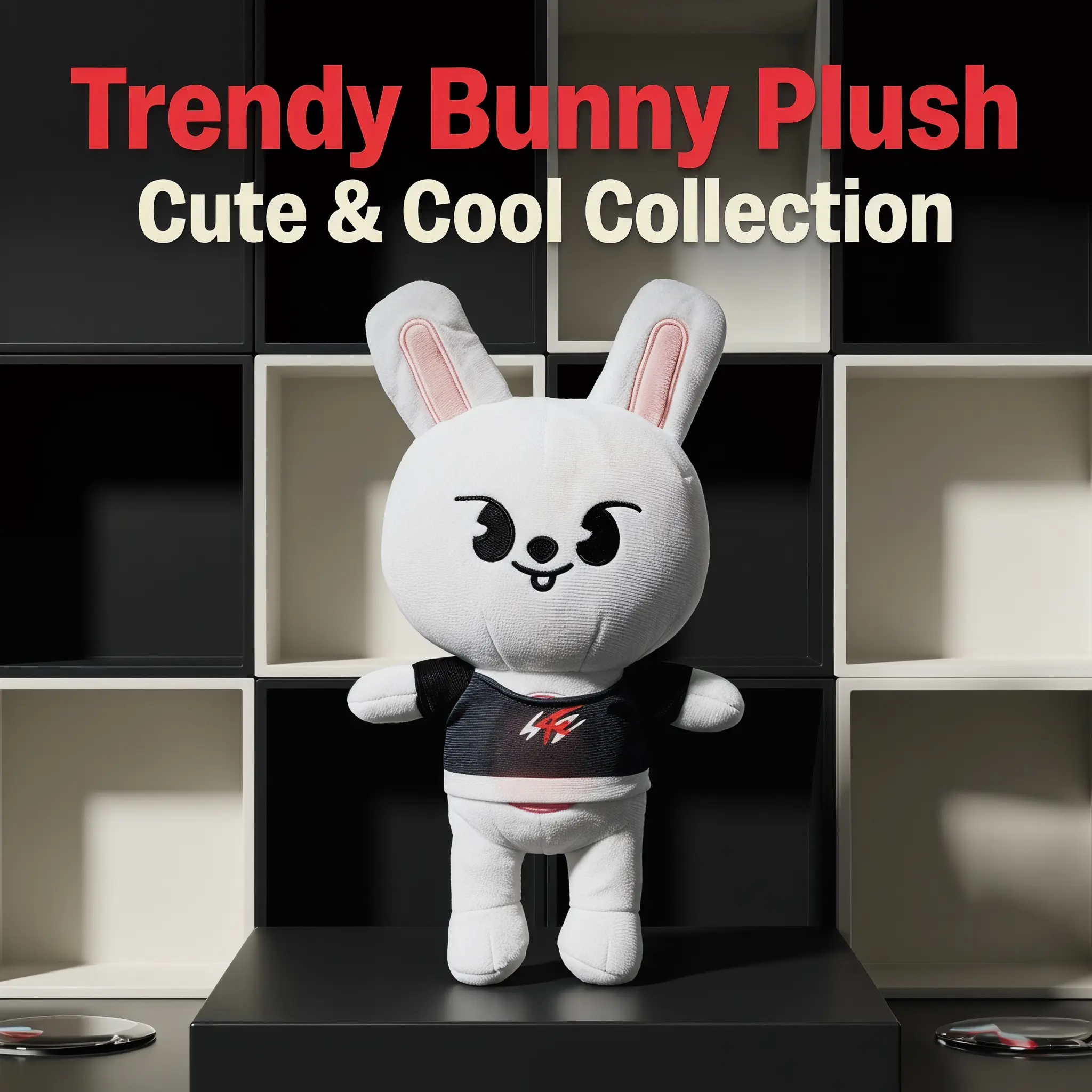 7.8In  Plush Toys Plush Stuffed Fashion Cool Fun Character Doll Gift for Kids Fans Leebit High Quality Material Super Durable Short Plush Filled PP Cotton Safe Environmental Friendly Soft Cute Realistic Image
