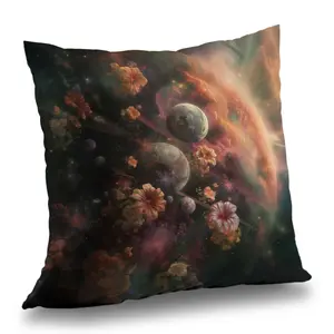 Conscious Sales C1PC18183RHJQ7 18 x 18 in. Capturing Light Pink Polyester Twill Throw Pillow - Home Decor Accent