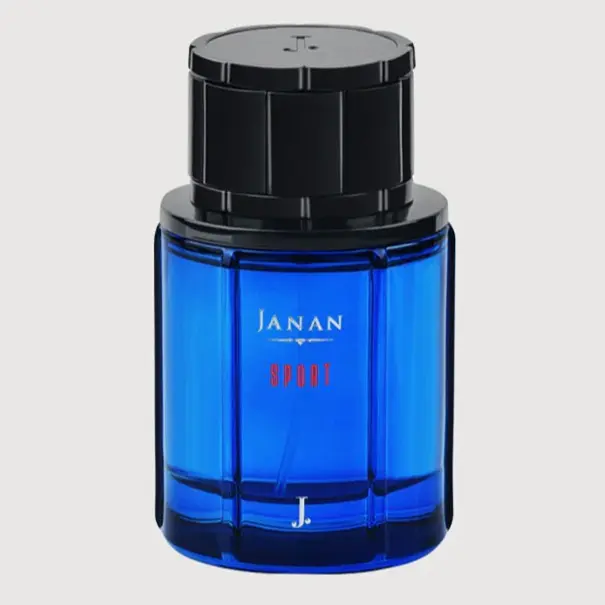 J DOT FRAGRANCES Janan Sport Eau de Parfum for Men, 100ml Citrus-Woody Aromatic Edp - Fruity-Floral Energizing Burst, Pineapple, Lemon, Vanilla, Cedarwood, Amber, Ambergris, Freshness Boost, Day/Evening Use (Fragrance That Starts With A)
