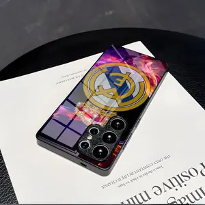 Spanish football Phone Case For Samsung S 25 26 24 23 22 21 Ultra 10 Plus a16 Pro Fe 20 Note 34 S30 glass Shockproof