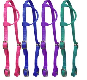 Pony Size One Ear Nylon Headstall