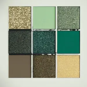 Emerald Obsessions Eyeshadow Palette Glitter Makeup Matte Pack Powder Cosmetic
