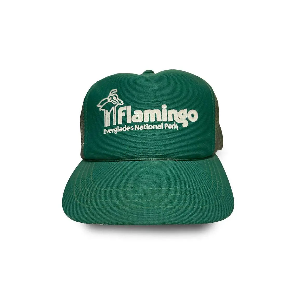 1980's Everglades Flamingo Trucker