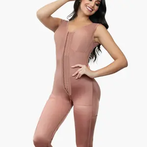 Ref, PSP013 Faja larga postquirurgica con brasier incluído / Long post-surgical girdle with bra included