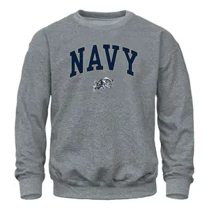 US Naval Academy (Navy) Spirit Sweatshirt (Charcoal Grey)