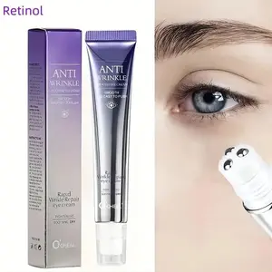 Retinol Anti-Wrinkle Eye Cream, Hyaluronic Acid & Glycerin Moisturizing Essence, Unscented Ball Rolling Massage Care Cream Comfort Hydrate Hydrating Glow Treatment brightening oil beauty Electrolyte Hydrating Water Cream Moisturizer Moisture Fruity