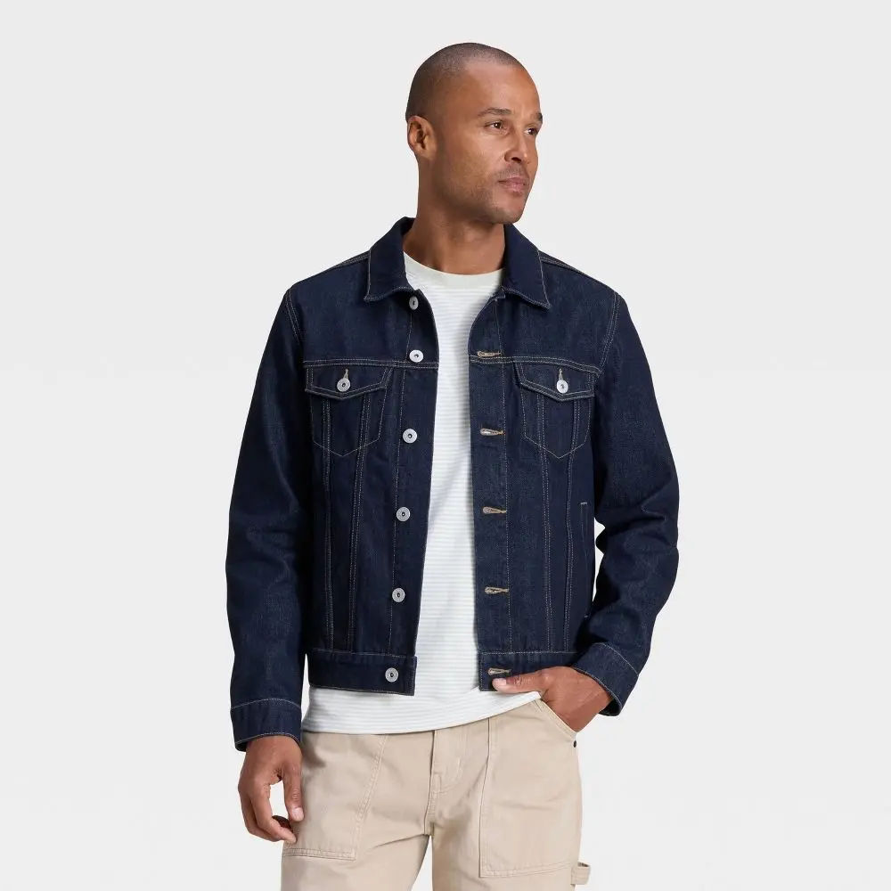 Men's Trucker Jacket - Goodfellow & Co Men's Trucker Jacket - Goodfellow & Co