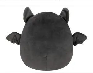 Squishmallows Original 8-Inch Emily Bat with Sparkly Ears and Belly - Medium-Sized Ultrasoft Official Jazwares Plush