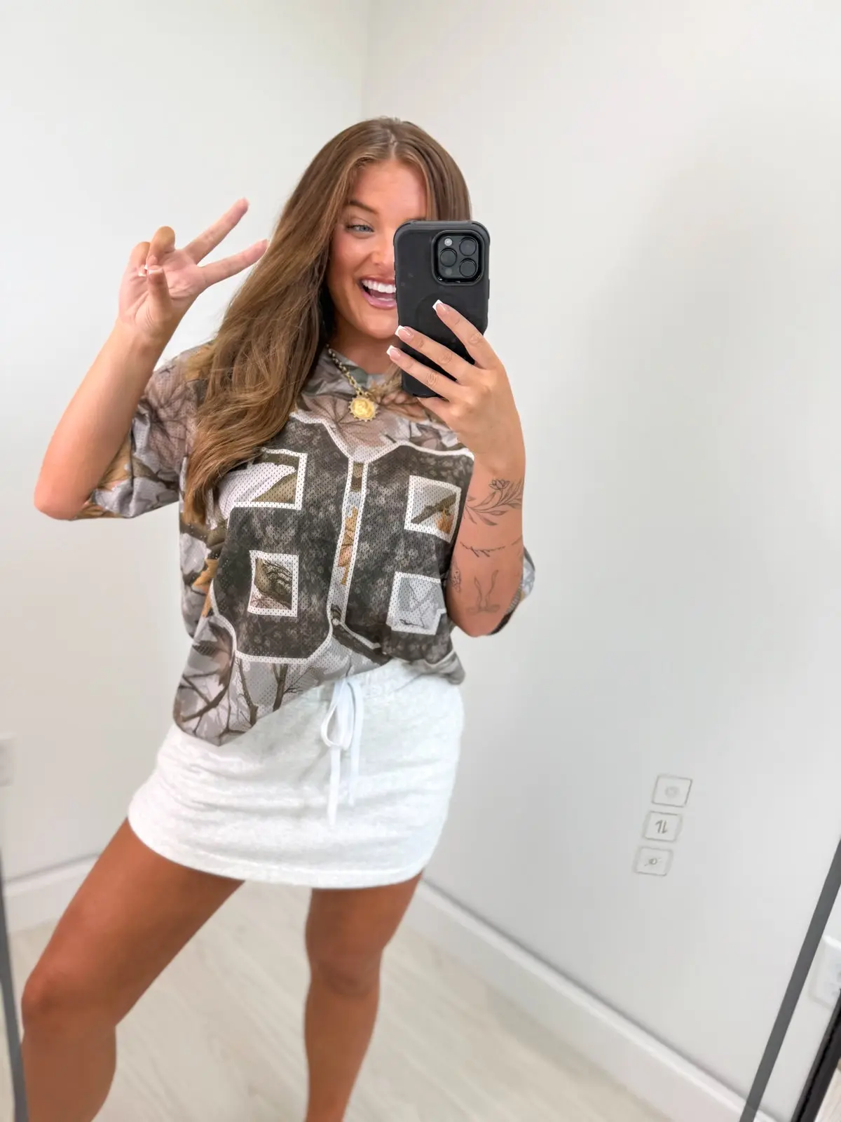 Birdie Oversized Camo Jersey