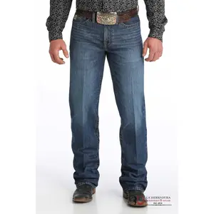 CINCH GRANT MID RISE RELAXED BOOT CUT MEDIUM WASHED - MB30237001