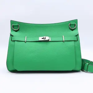 Pre-owned HERMÈS Leather Shoulder Bags Jypsiere handbag B20438